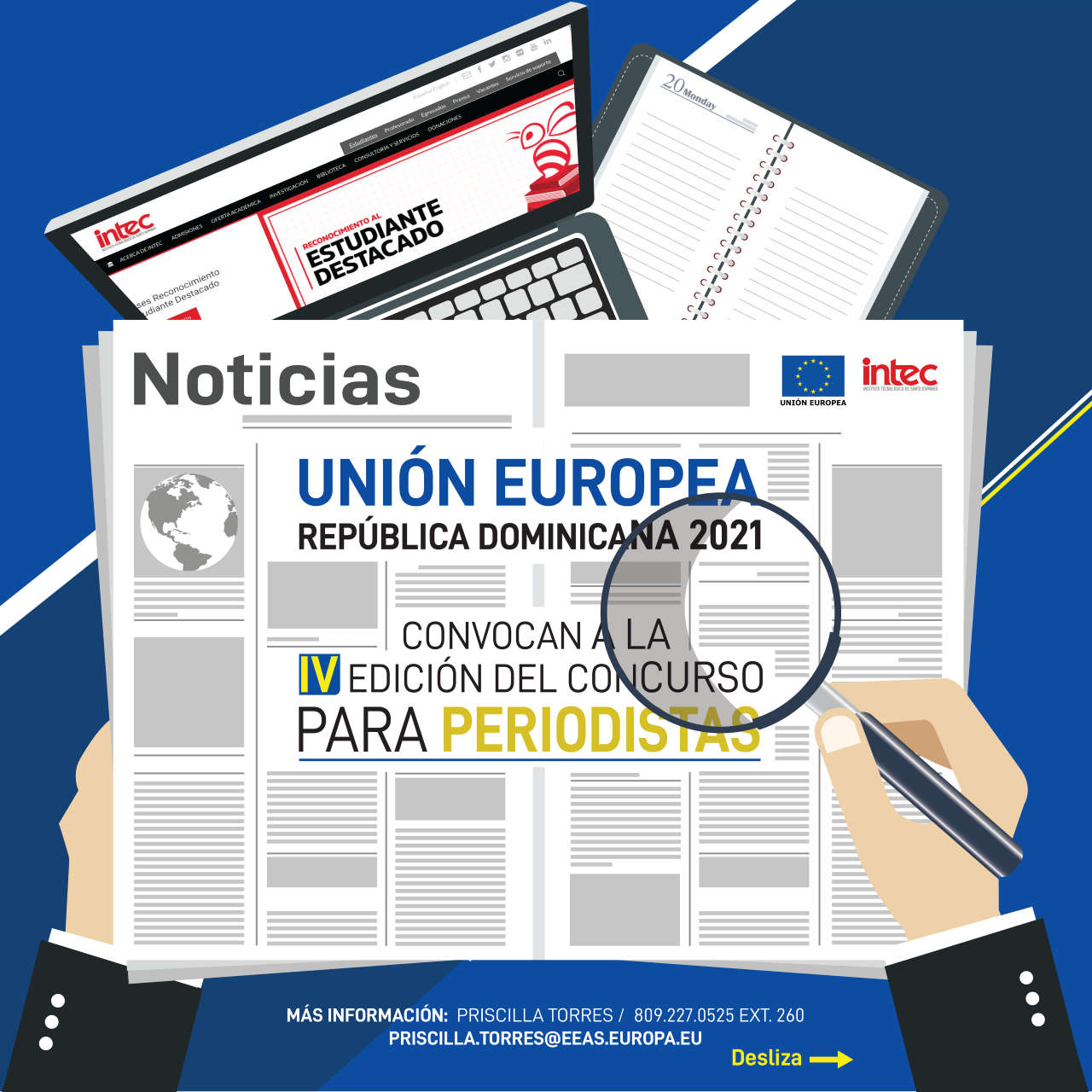 Concurso%20de%20Periodistas%20IV%20Edicin Instituto Tecnológico de Santo Domingo - Unión Europea e INTEC anuncian concurso periodístico 